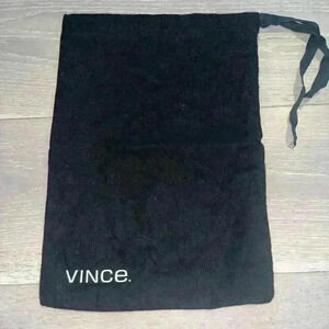 Vince   Black storage travel  Dust Bag